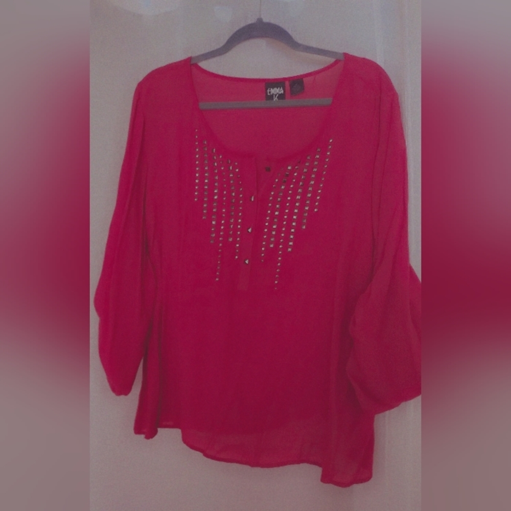 Woman plus size blouse